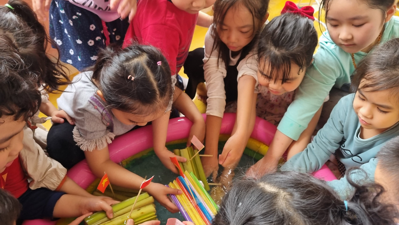 A picture containing person, child, little, young
Description automatically generated