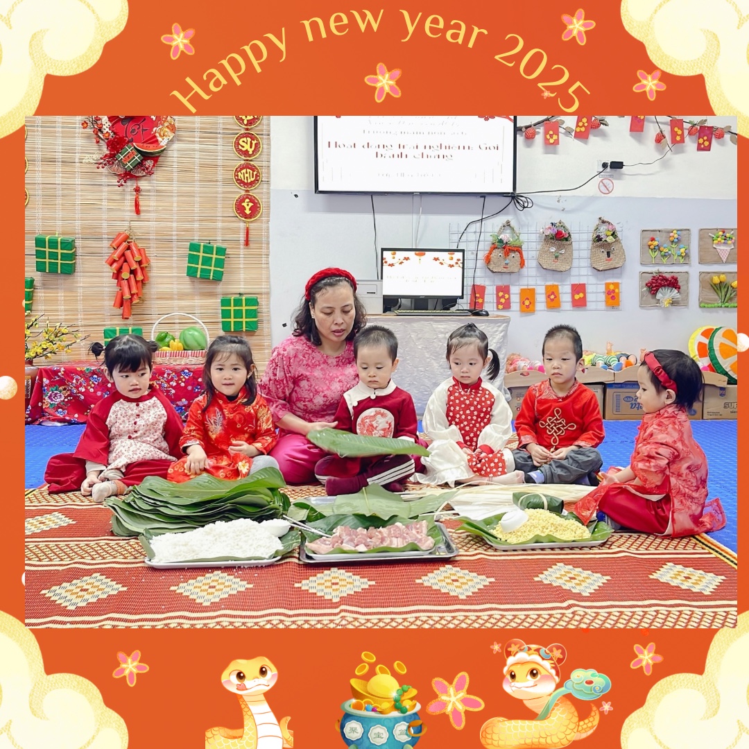 A group of children sitting on a mat

Description automatically generated